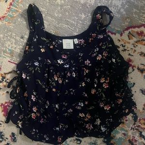 Cute mini floral top